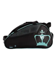 Padeltaschen Black Crown Thunder Schwarz/Türkis | Ofertas De Padel